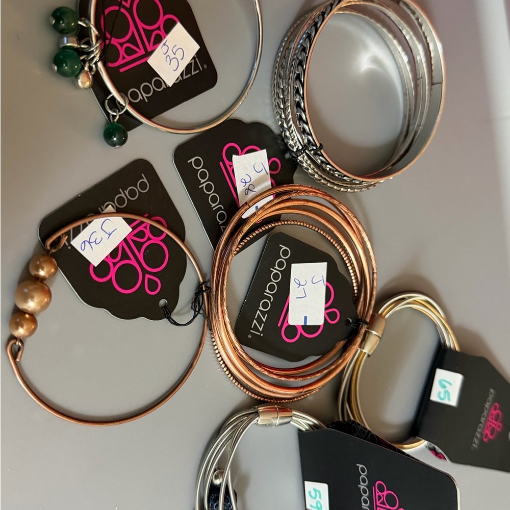 Paparazzi 6 piece bracelet set.